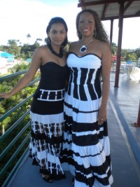 Sonia Noel and a Model