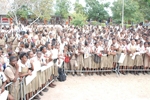 Students of Mona High at the RETV School Tour